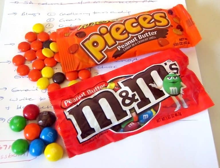 Peanut Butter M&M’s vs Reese’s Pieces