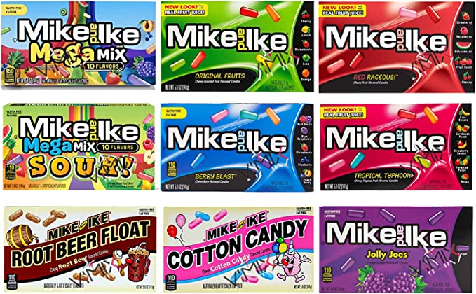 Flavors and Varieties mike and ike
