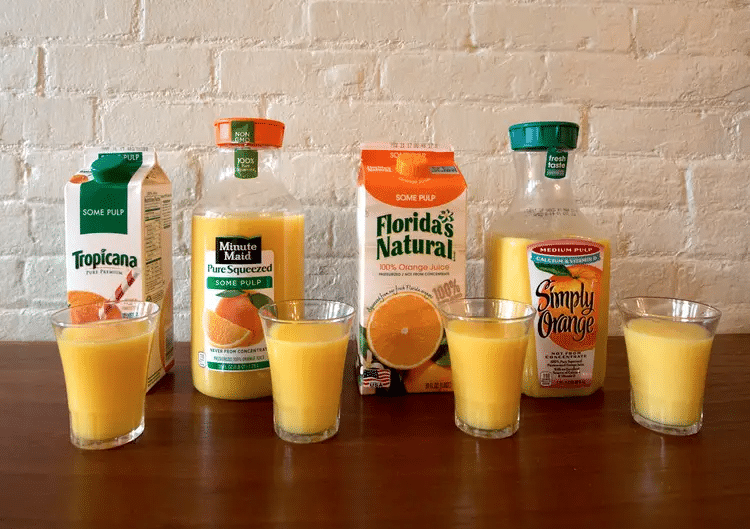 Tropicana Minute Maid Simply Orange Naturally squeezed