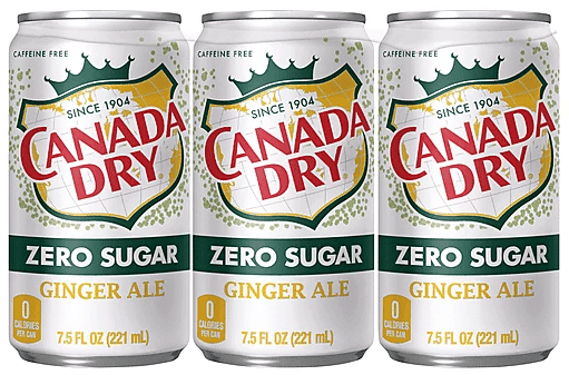 canada dry Zero Calorie Sparkling Waters