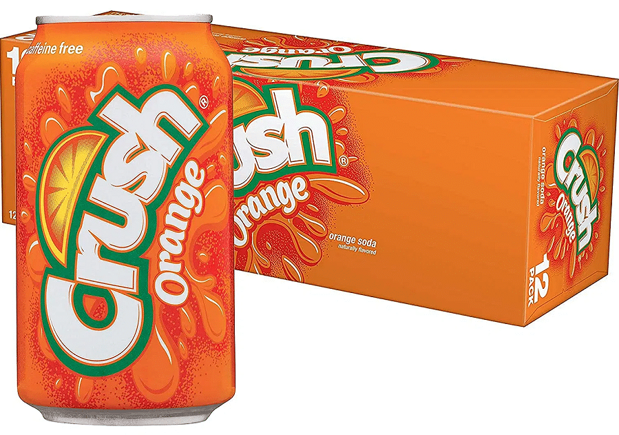 Crush Orange Light Soda