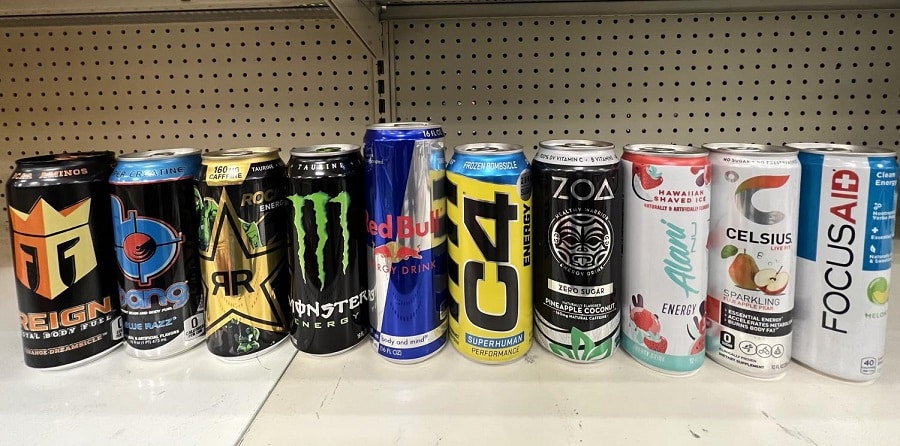 Energy drinks like Monster