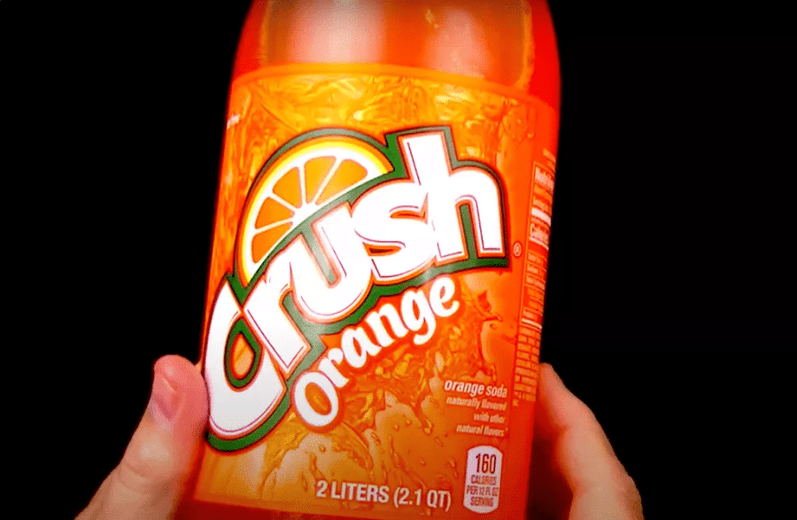 How is Crush Orange Soft Drink made