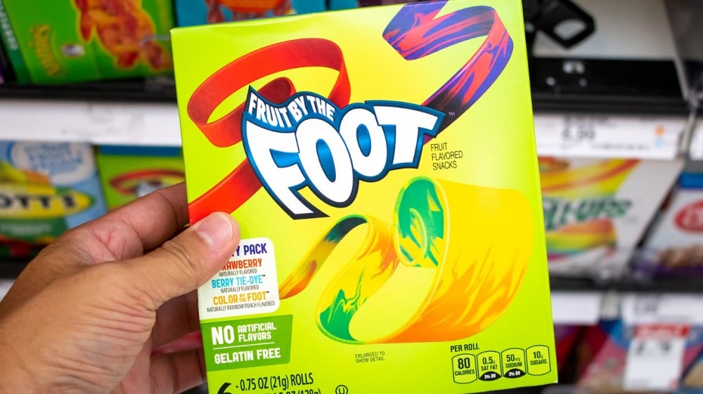 Ingredients used To Manufacture Fruit by the Foot Candy
