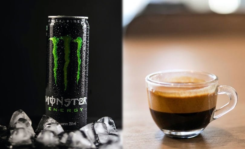 Monster Energy Vs. Coffee