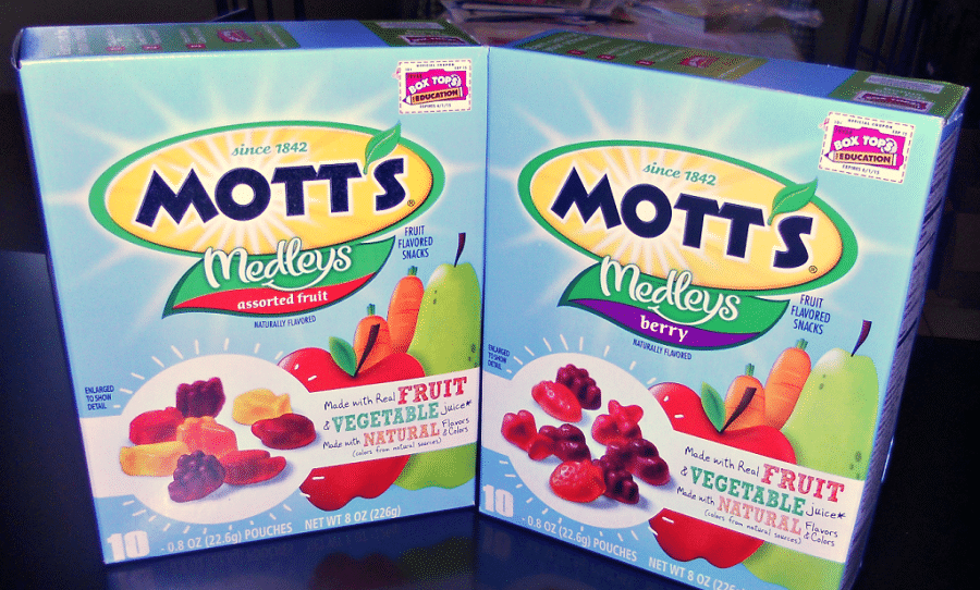 Mott’s Fruit Snacks Flavors