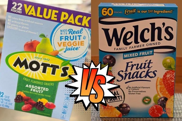 Mott’s vs Welch’s Fruit Snacks: Difference Between Them