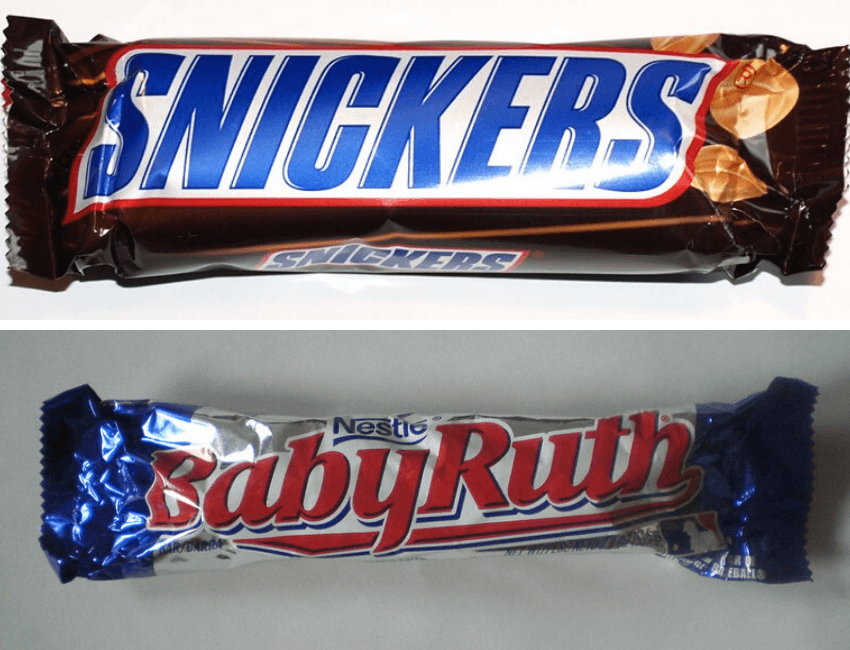 Snickers vs. Baby Ruth