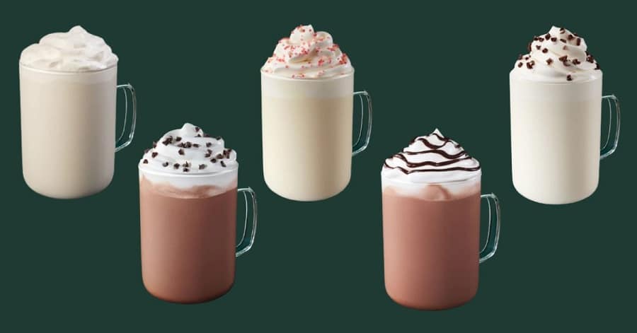 Starbucks Hot Chocolate Options With Lower Caffeine Content