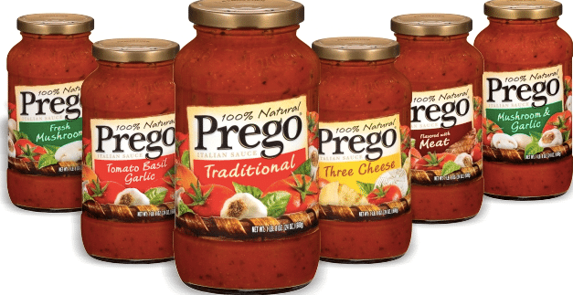 Top seven Prego flavors